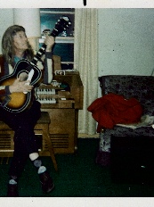 Dad - Guitar & Wig